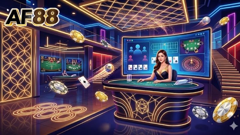 Xu hướng phát triển vượt bậc của Live Casino AF88 năm 2026